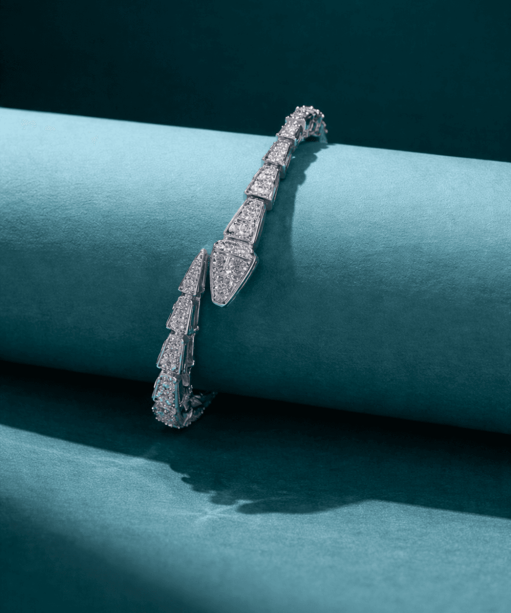 Chevron White Stone Bracelet  thumbnail 3