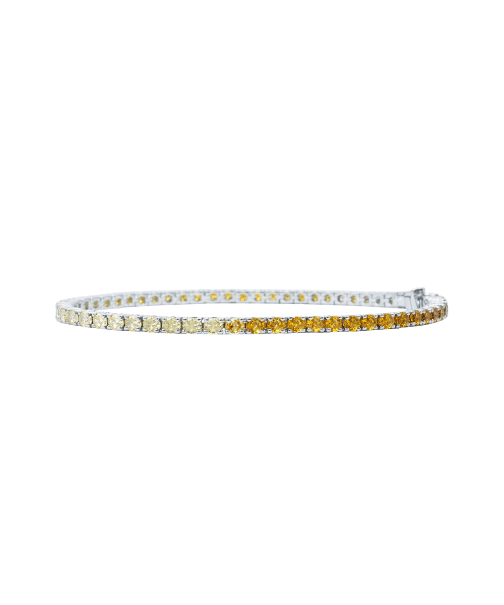 Yellow and Light Yellow Stone Bracele thumbnail 1