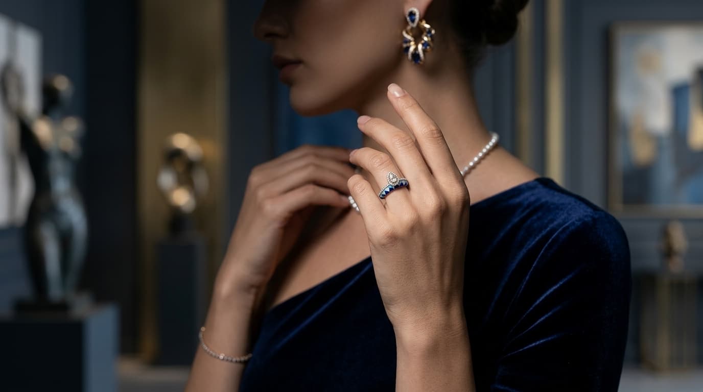 Aurora Lotus Statement Ring thumbnail 2