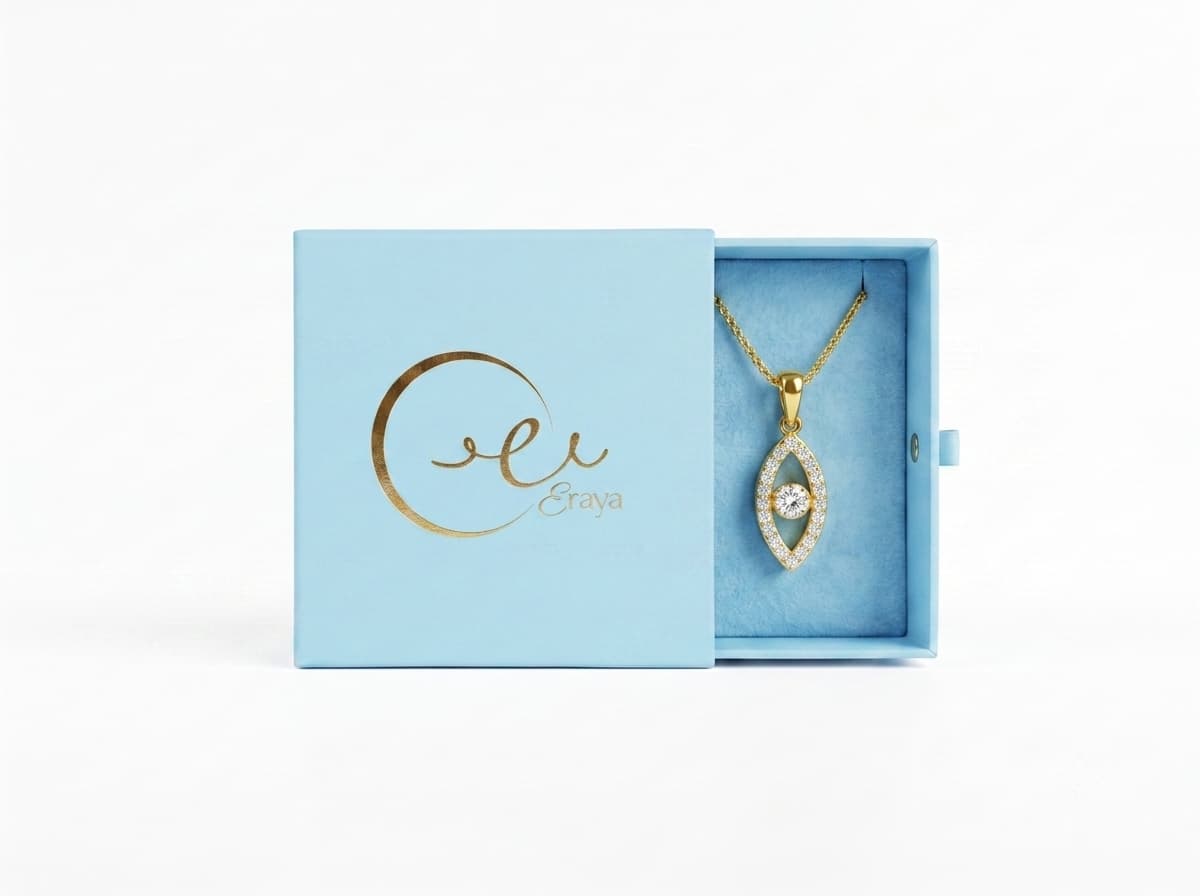 Golden Eye Spark Pendant thumbnail 3