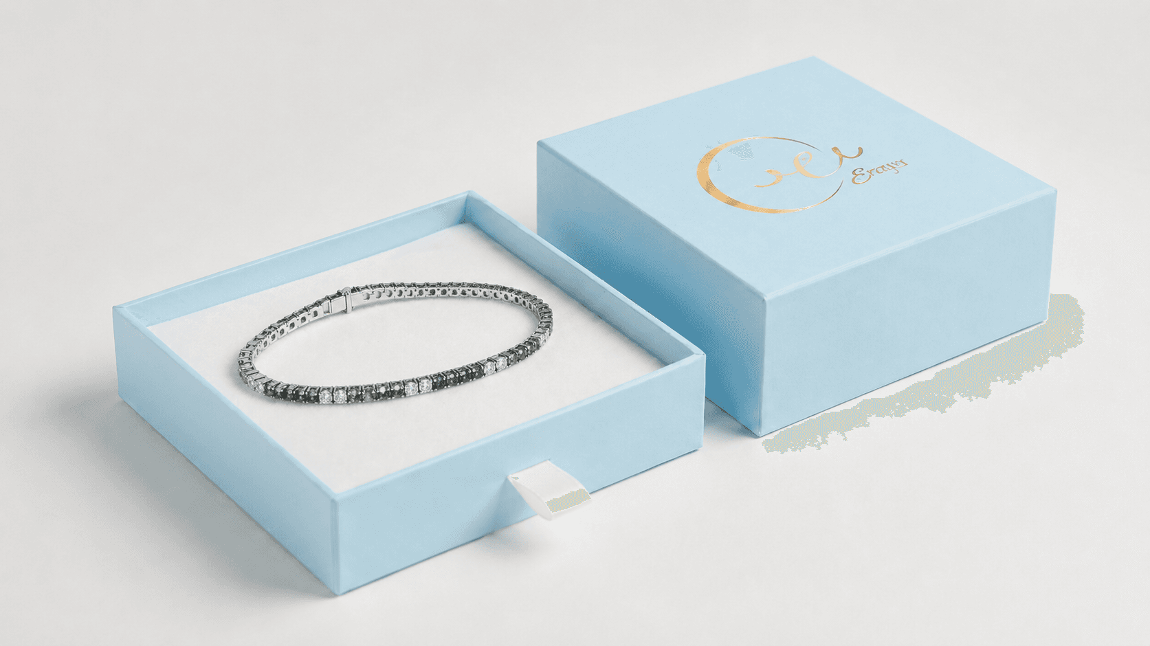 Green Round Diamond Bracelet thumbnail 2