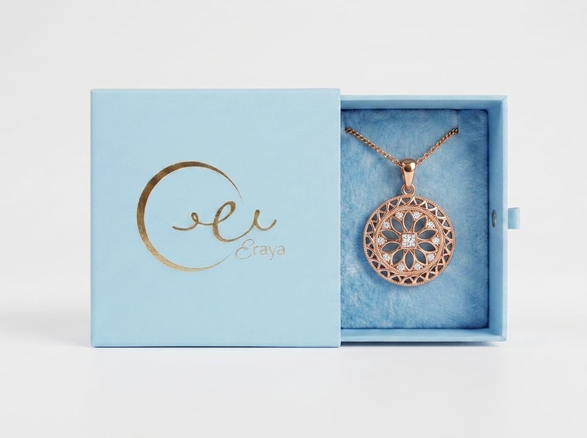 Floral Mandala Pendant thumbnail 3