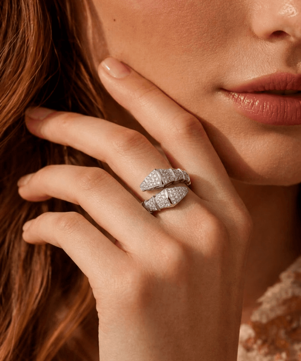 Serpenti Wrap Open Ring thumbnail 2