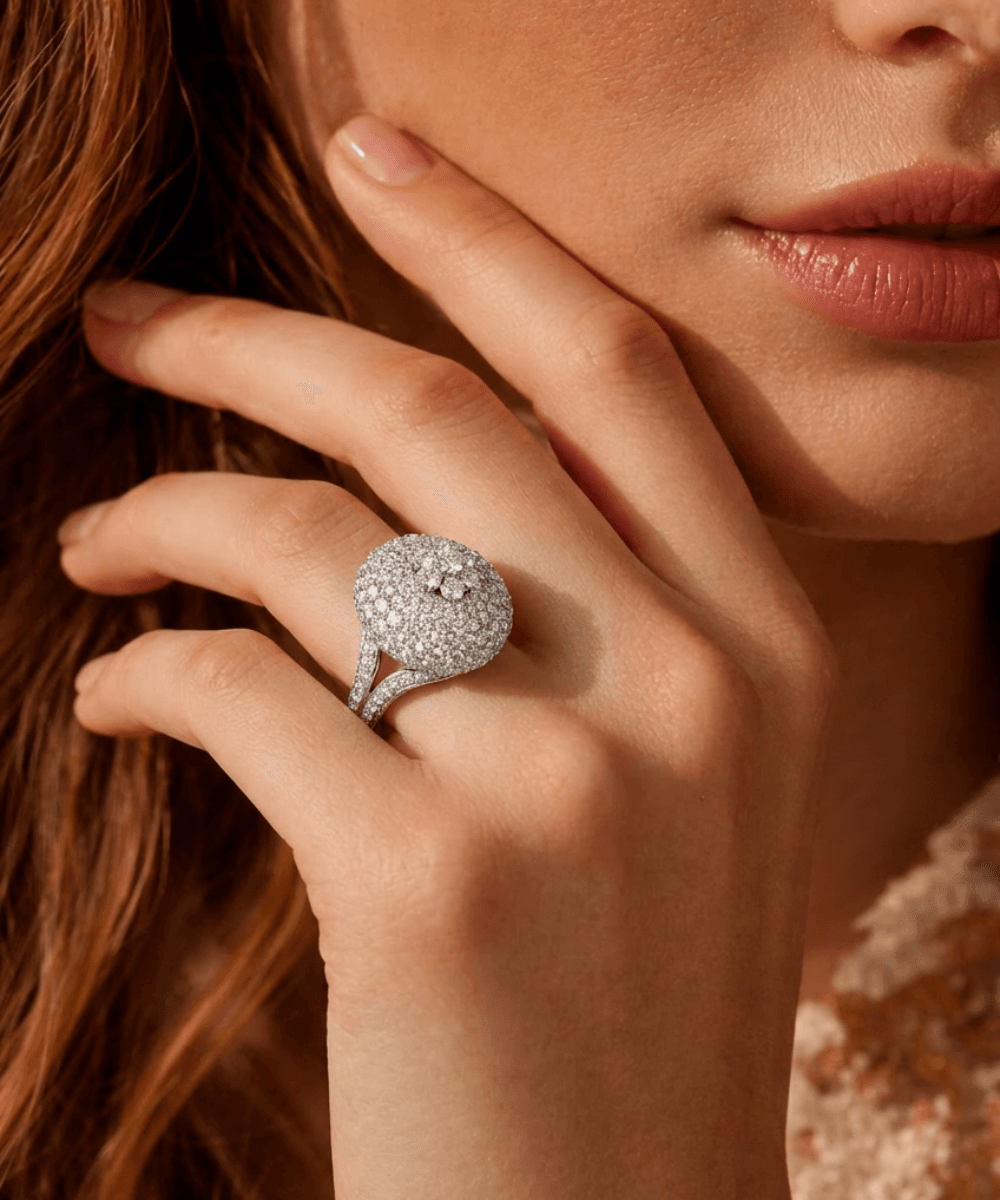 Silver Royal Bloom Ring thumbnail 2