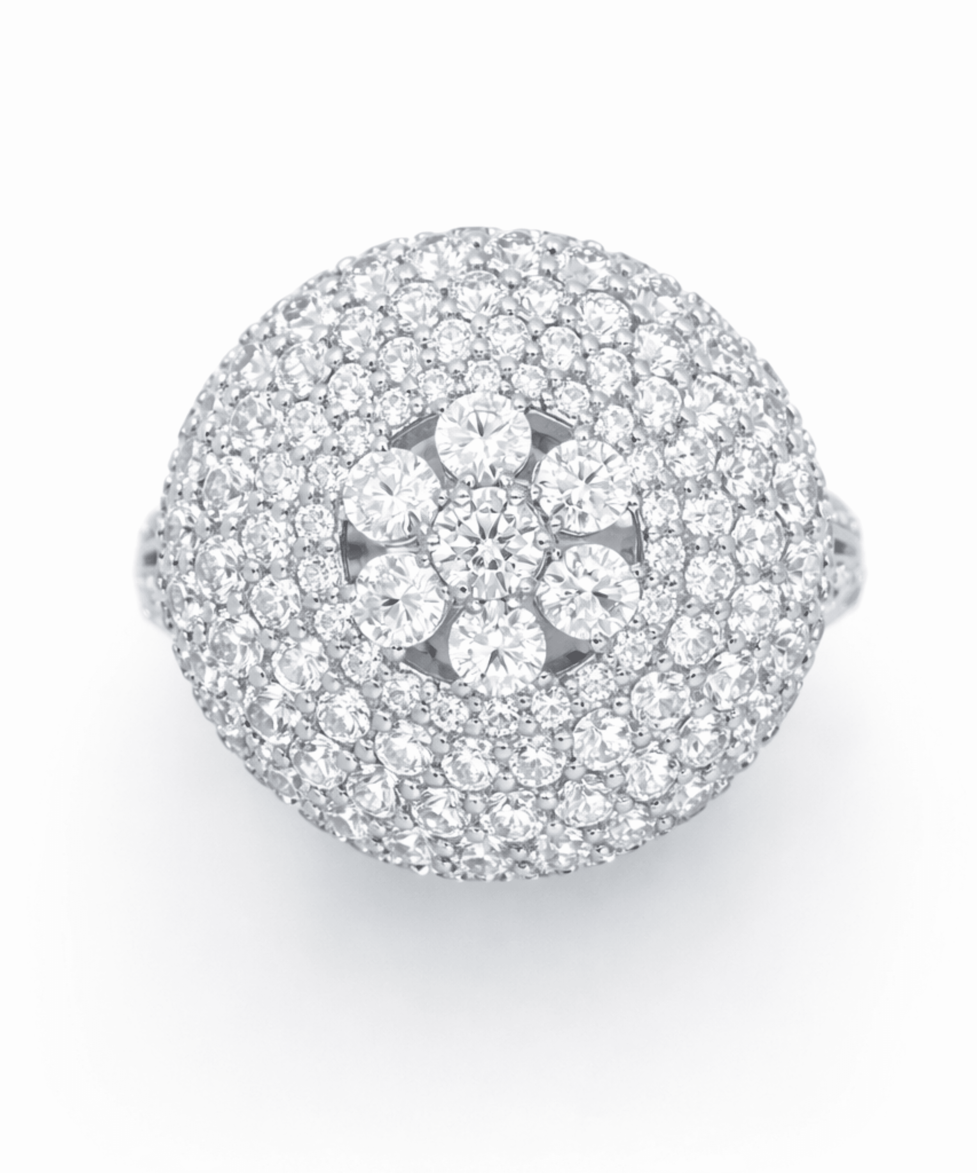 Silver Royal Bloom Ring thumbnail 3