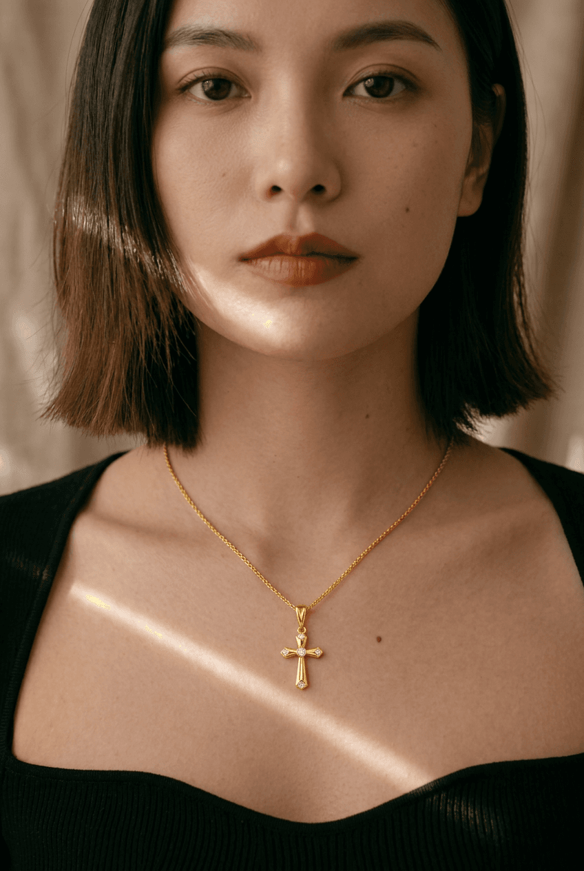 Cross Pendant Necklace thumbnail 2