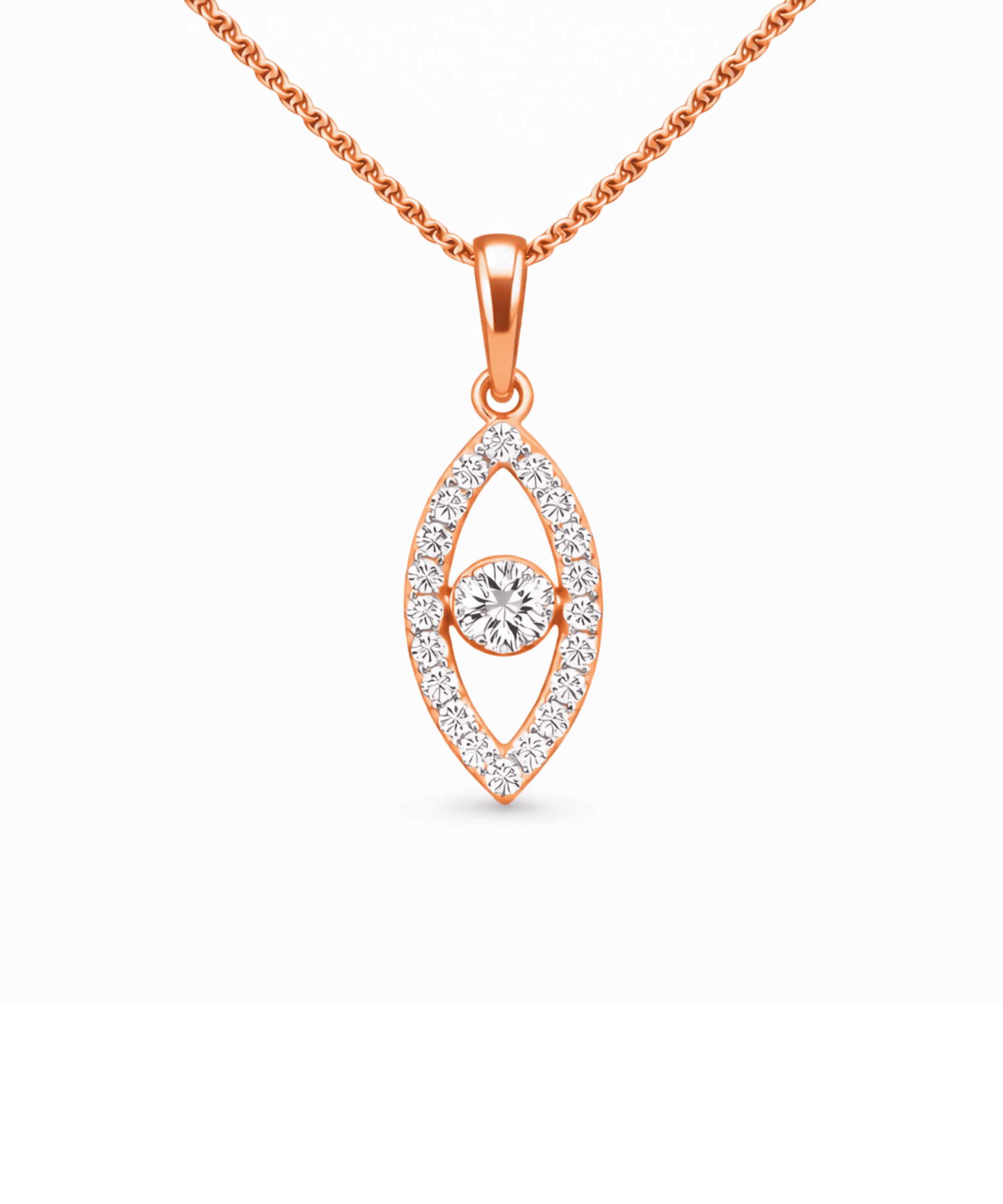 Golden Eye Spark Pendant alternate view