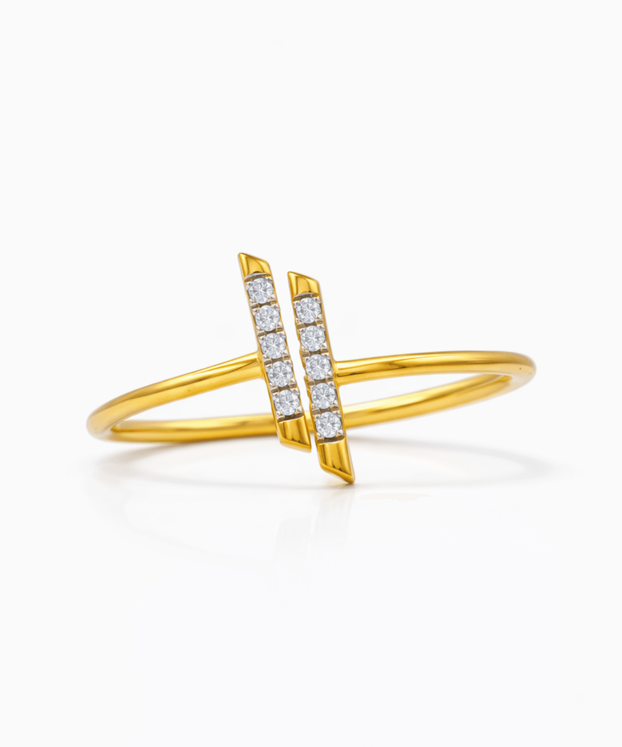 Golden Dual Bar Minimal Ring