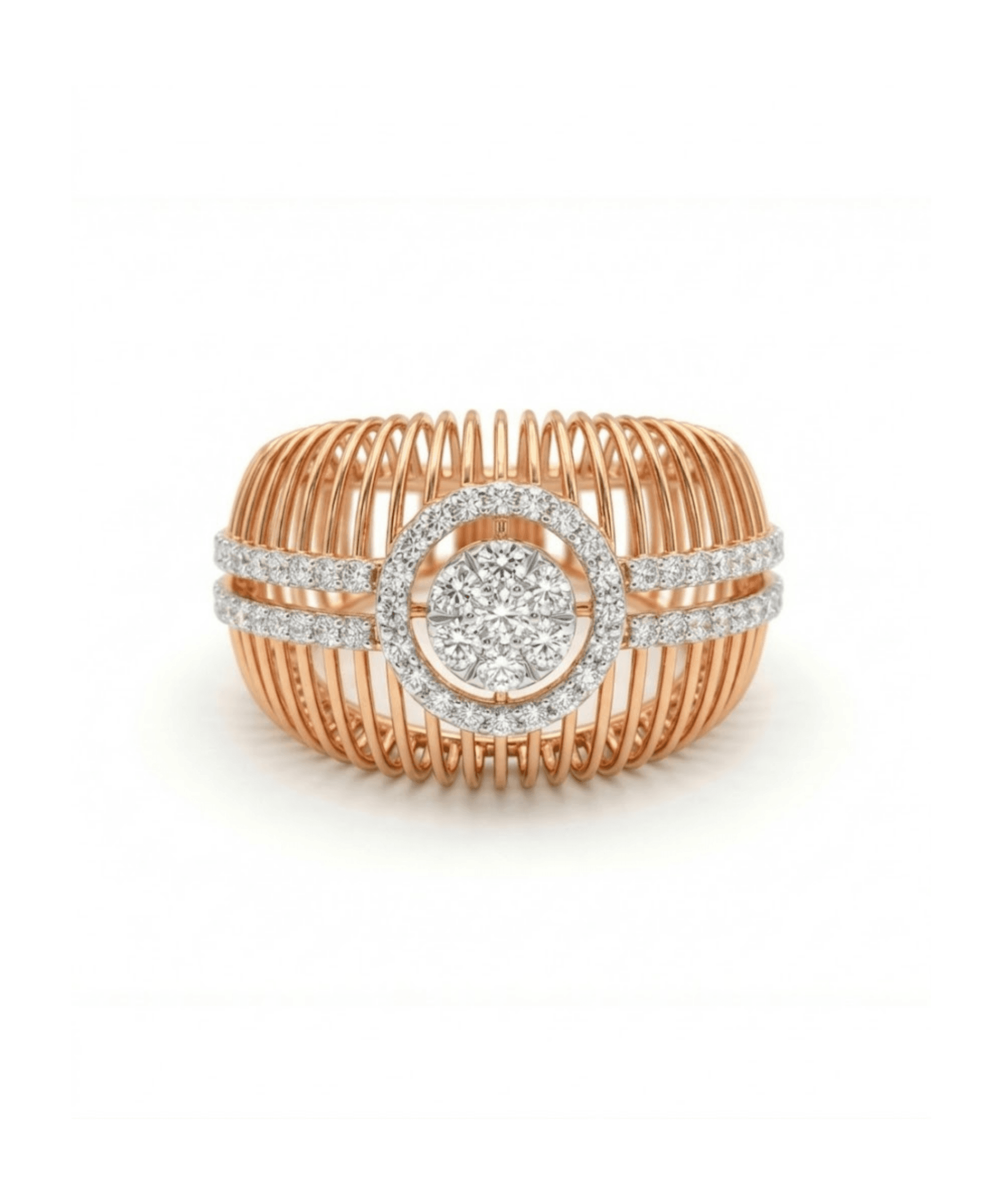 Halo Wire Statement Ring alternate view