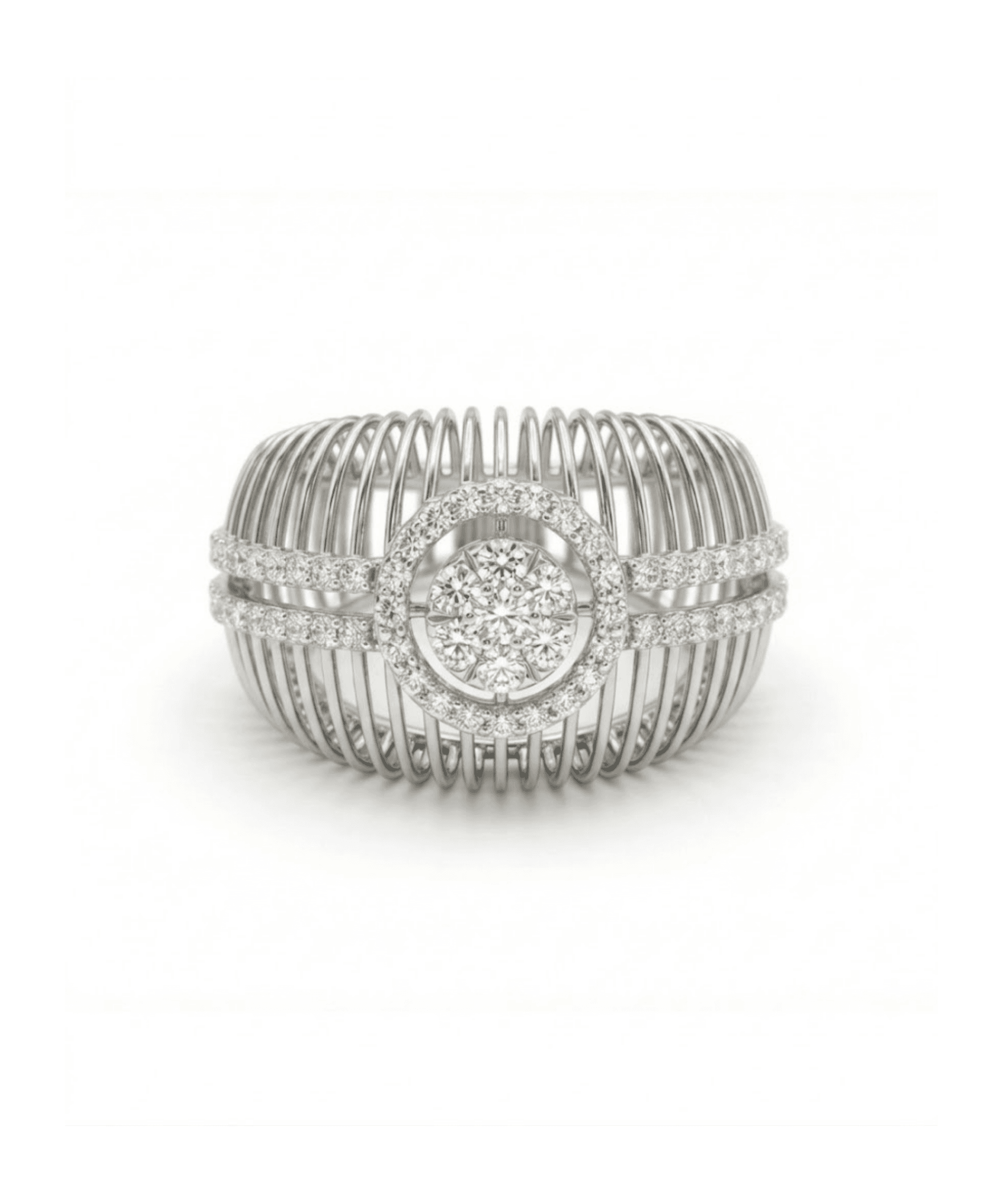 Halo Wire Statement Ring alternate view