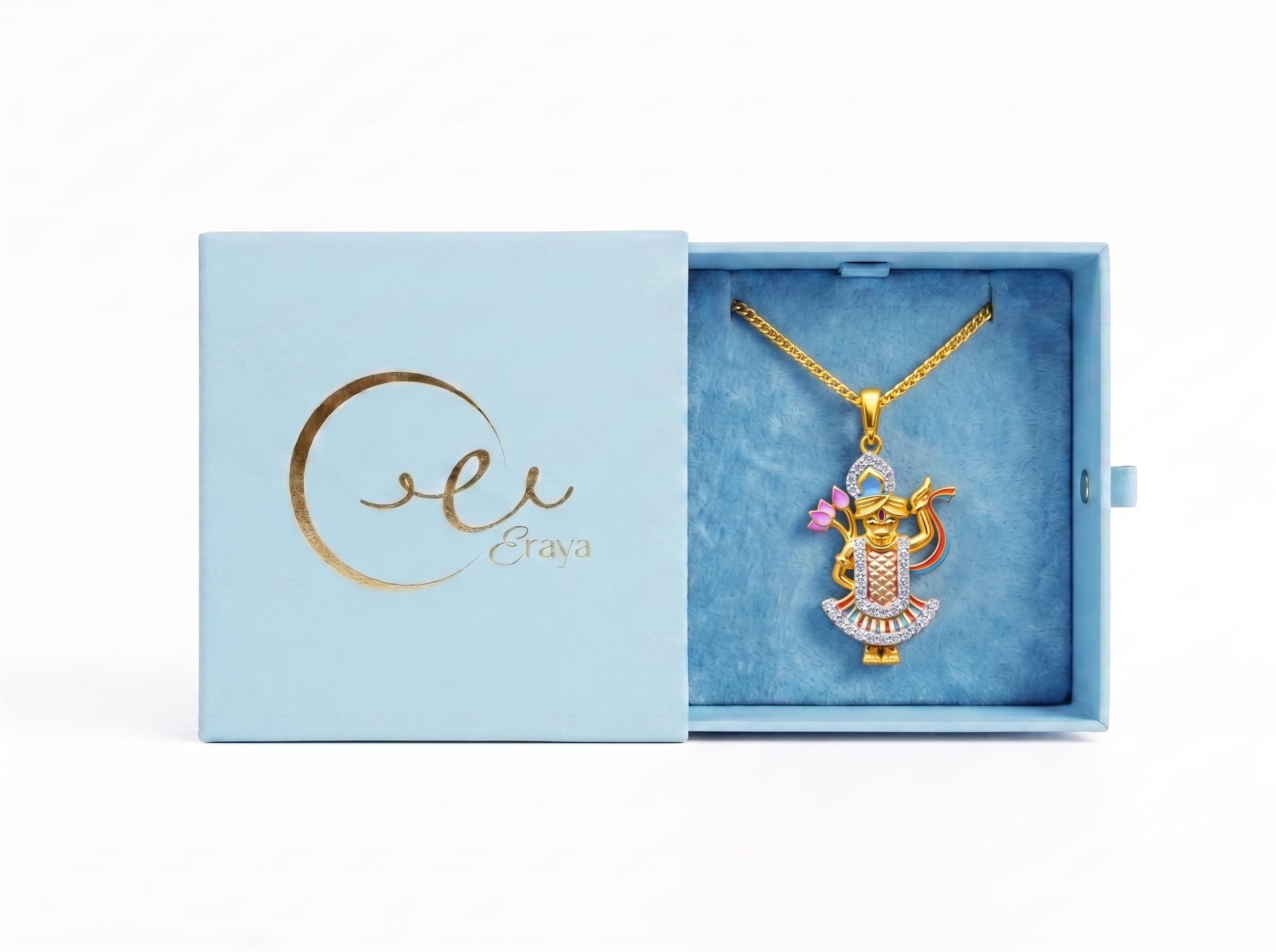 Divine Shreenathji Pendant Necklace alternate view