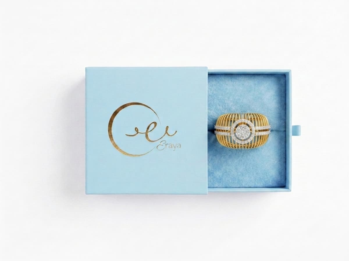 Halo Wire Statement Ring thumbnail 3