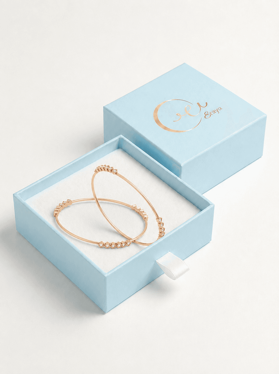 Minimal Bezel Zircon Bangles - Single thumbnail 4