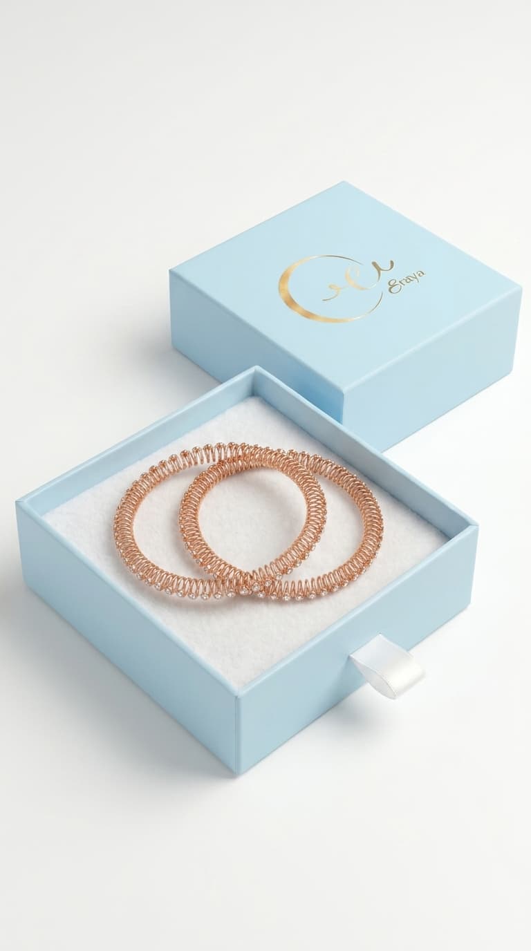 Spiral Zircon Bangles - Single thumbnail 4