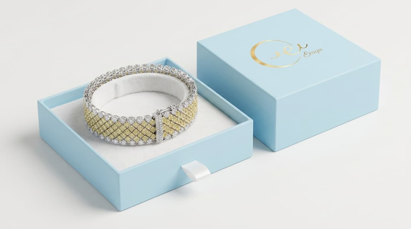 Supershiny Yellow Statement Bracelet alternate view