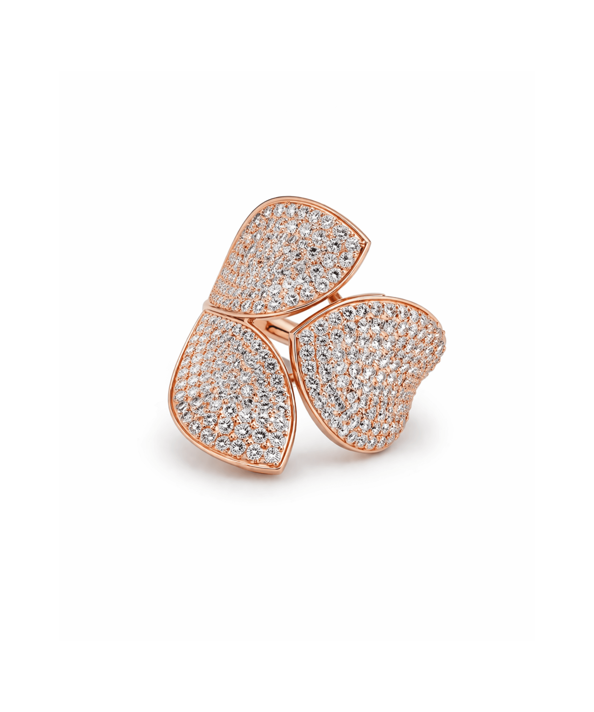 Triple Petal Open Statement Ring alternate view
