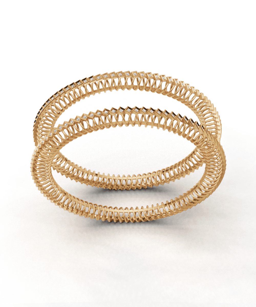 Elegant Spring Pattern Bangles thumbnail 2